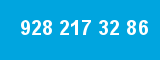928 217 32 86 928 217 32 86